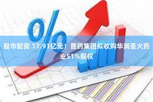 股市配资 17.91亿元！昆药集团拟收购华润圣火药业51%股权