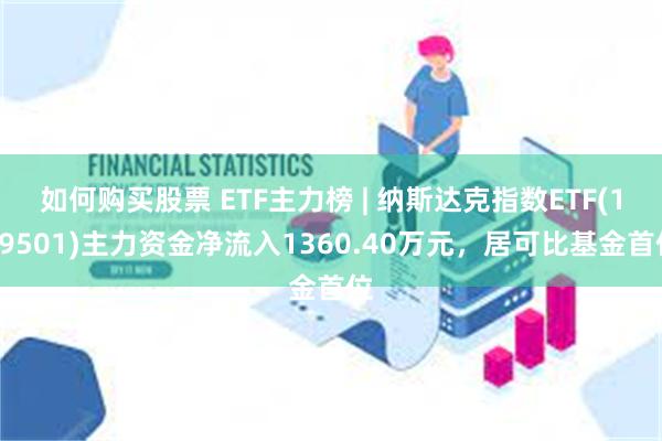 如何购买股票 ETF主力榜 | 纳斯达克指数ETF(159501)主力资金净流入1360.40万元，居可比基金首位